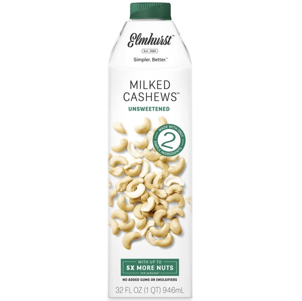 Elmhurst cashew milk