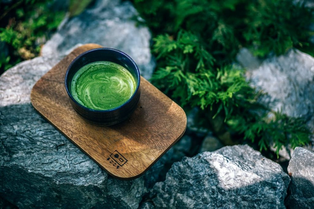 My favourite coffee alternatives. A beautiful cup of Matcha.
